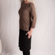 Load image into Gallery viewer, H&C Boat Neck 3/4 Sleeve Stretch
