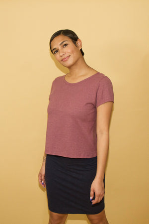 H&C Cap Sleeve Crop T