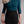 Load image into Gallery viewer, Waist detail of black hemp stretch pencil skirt.
